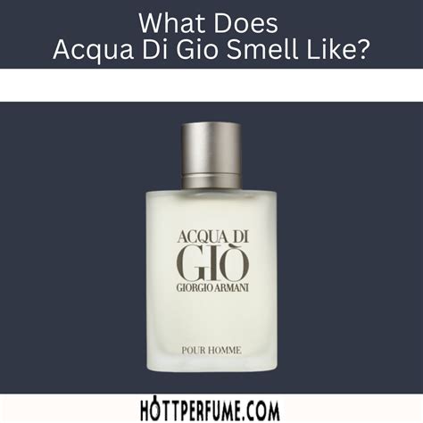 aroma like acqua di gio